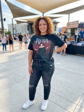 Reba Black Washed Distressed Ankle Jeans